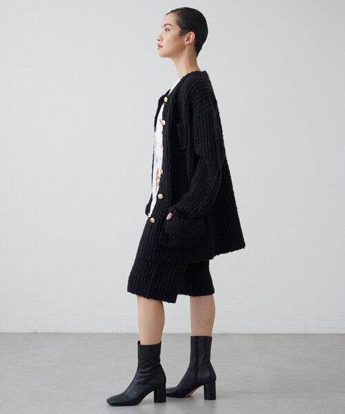 THE PAUSE(ザ ポーズ)の「【THE PAUSE】ニットハーフパンツ(その他パンツ・レディース・グレー/バーガンディー/ブラック・FREE)」の7枚目の写真