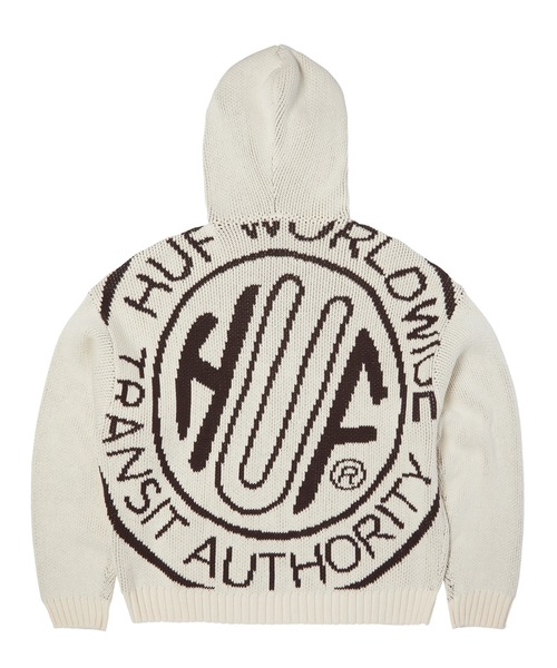 トップス TOKEN ZIP HOODED SWEATER Token Zip Hooded Sweater – HUF WORLDWIDE UK