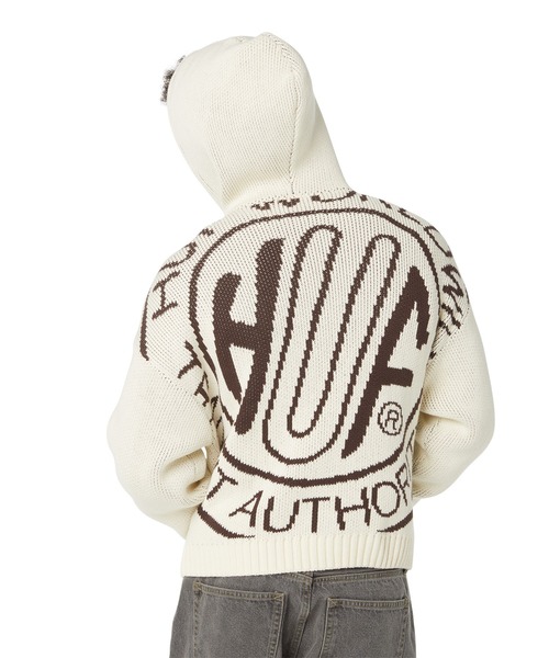 TOKEN ZIP HOODED SWEATER（ニット/セーター）｜HUF（ハフ）の