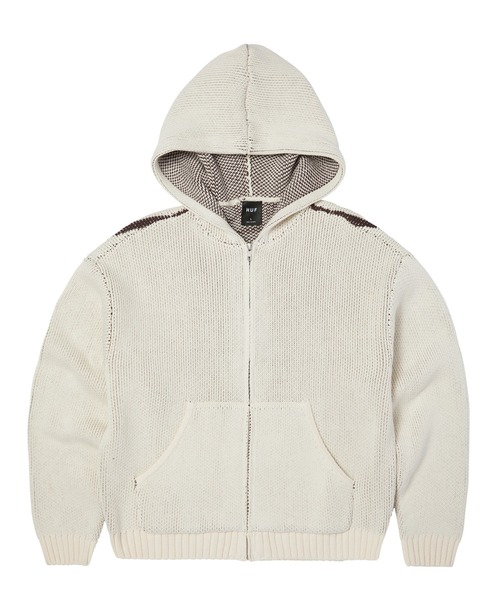 TOKEN ZIP HOODED SWEATER（ニット/セーター）｜HUF（ハフ）の
