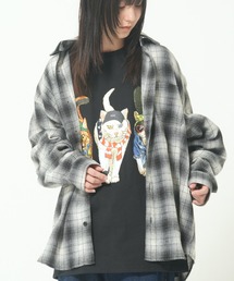 ROUGH TRADE（ラフトレード）の「ネルチェック レギュラーカラーシャツ(M1)（シャツ/ブラウス）」