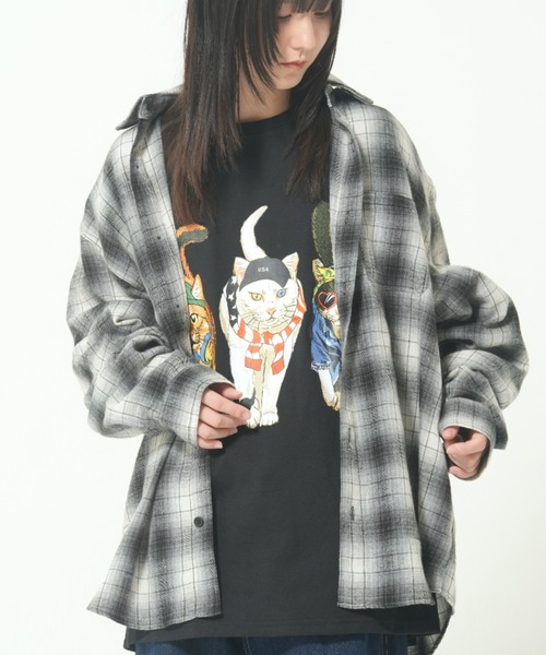 ROUGH TRADE（ラフトレード）の「ネルチェック レギュラーカラーシャツ(M1)（シャツ/ブラウス・メンズ・その他1/その他2/その他3・MEDIUM/LARGE/X-LARGE）」の2枚目の写真