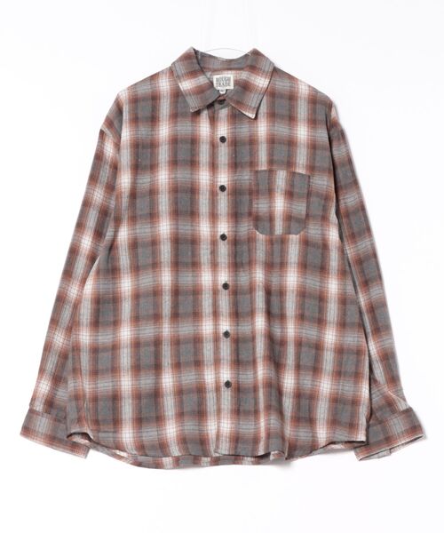 ROUGH TRADE（ラフトレード）の「ネルチェック レギュラーカラーシャツ(M1)（シャツ/ブラウス・メンズ・その他1/その他2/その他3・MEDIUM/LARGE/X-LARGE）」の10枚目の写真