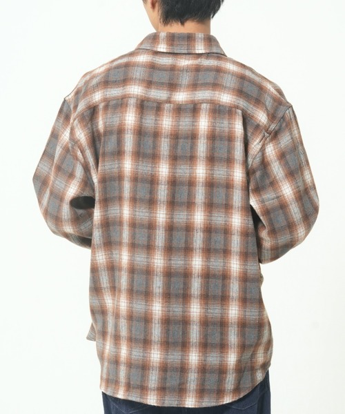 ROUGH TRADE（ラフトレード）の「ネルチェック レギュラーカラーシャツ(M1)（シャツ/ブラウス・メンズ・その他1/その他2/その他3・MEDIUM/LARGE/X-LARGE）」の9枚目の写真
