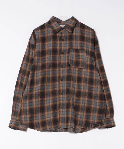 ROUGH TRADE（ラフトレード）の「ネルチェック レギュラーカラーシャツ(M1)（シャツ/ブラウス・メンズ・その他1/その他2/その他3・MEDIUM/LARGE/X-LARGE）」の13枚目の写真