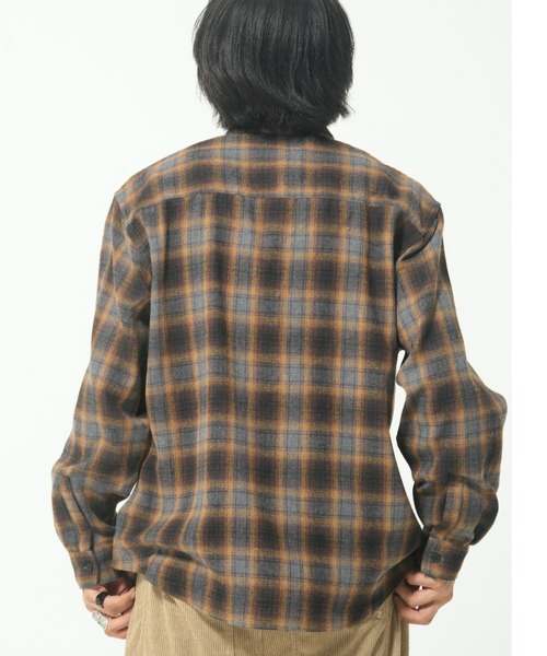 ROUGH TRADE（ラフトレード）の「ネルチェック レギュラーカラーシャツ(M1)（シャツ/ブラウス・メンズ・その他1/その他2/その他3・MEDIUM/LARGE/X-LARGE）」の12枚目の写真