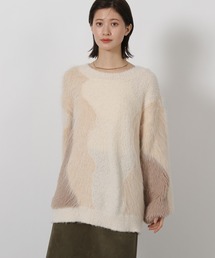 LAKOLE | インターシャ配色プルオーバー / 583728(ニット/セーター)