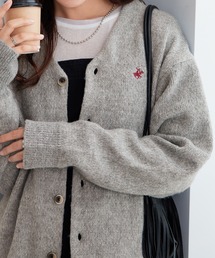 BEVERLY HILLS POLO CLUB | 【BEVERLY HILLS POLO CLUB】ロング丈Ｖネックニットカーデ(カーディガン/ボレロ)