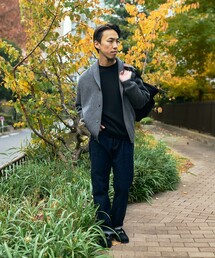 SHIPS | SHIPS:〈手洗い可能〉ミックス ポリ ショールカラー ニット カーディガン(カーディガン/ボレロ)