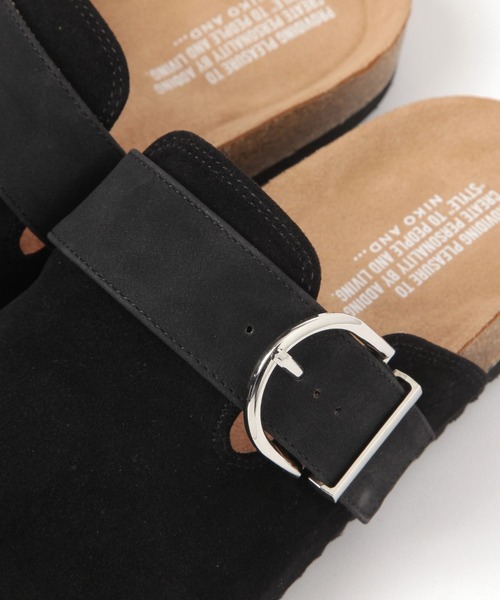 niko and...（ニコアンド）の「コンビベルトクロッグサンダル（サンダル・メンズ・ブラック/ブラウン/ベージュ・MEDIUM/LARGE）」の16枚目の写真