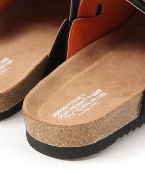 niko and...（ニコアンド）の「コンビベルトクロッグサンダル（サンダル・メンズ・ブラック/ブラウン/ベージュ・MEDIUM/LARGE）」の17枚目の写真