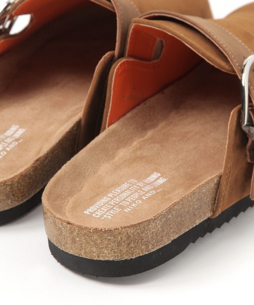 niko and...（ニコアンド）の「コンビベルトクロッグサンダル（サンダル・メンズ・ブラック/ブラウン/ベージュ・MEDIUM/LARGE）」の22枚目の写真
