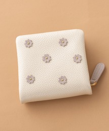 HASHIBAMI（ハシバミ）の「【HASHIBAMI】スモールフラワー 2つ折り財布 ギフト（財布）」