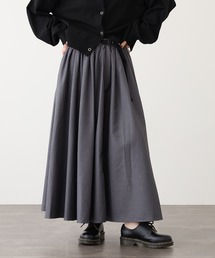 OMNES | ウェビングベルトギャバタックスカート(スカート)
