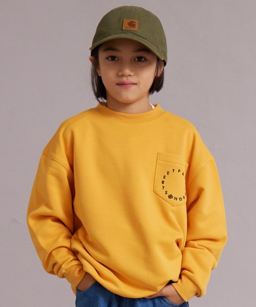 PAIRMANON STREET(ペアマノンストリート)の「【マルチファンクション】【セットアップ可】裏毛 スウェット【PAIRMANON STREET】(スウェット・キッズ・グレー/ブルーグレー/ブラック/ネイビー/オレンジ/ブラウン/グレー系その他/パープル/ライトグリーン/オートミール・130/100/120/160/150/140/110)」の10枚目の写真