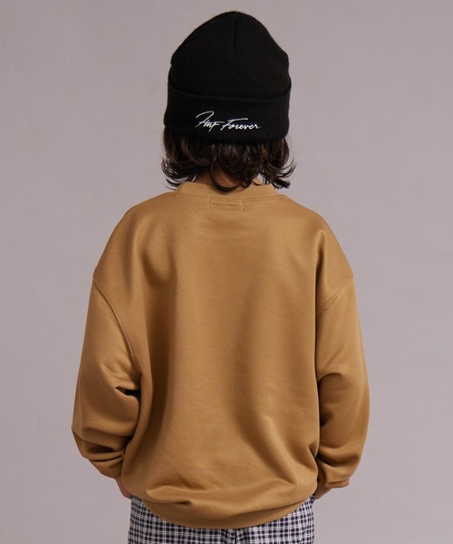 PAIRMANON STREET(ペアマノンストリート)の「【マルチファンクション】【セットアップ可】裏毛 スウェット【PAIRMANON STREET】(スウェット・キッズ・グレー/ブルーグレー/ブラック/ネイビー/オレンジ/ブラウン/グレー系その他/パープル/ライトグリーン/オートミール・130/100/120/160/150/140/110)」の19枚目の写真