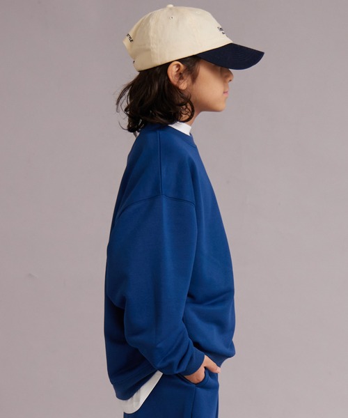 PAIRMANON STREET(ペアマノンストリート)の「【マルチファンクション】【セットアップ可】裏毛 スウェット【PAIRMANON STREET】(スウェット・キッズ・グレー/ブルーグレー/ブラック/ネイビー/オレンジ/ブラウン/グレー系その他/パープル/ライトグリーン/オートミール・130/100/120/160/150/140/110)」の22枚目の写真