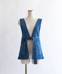 Convertible Denim Gilet