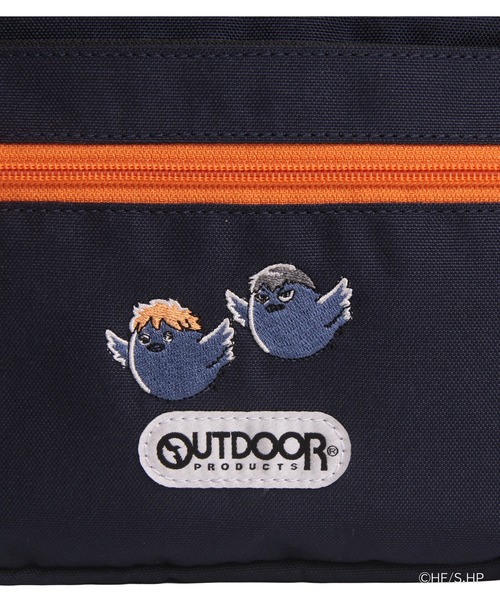 OUTDOOR PRODUCTS(アウトドアプロダクツ)の「ハイキュー!!×OUTDOOR PRODUCTS 横型ショルダーバッグ(ショルダーバッグ・レディース・ブラック/ベージュ/ネイビー/ブラック×レッド・FREE)」の18枚目の写真