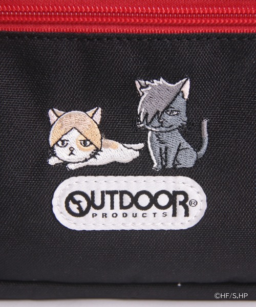 OUTDOOR PRODUCTS(アウトドアプロダクツ)の「ハイキュー!!×OUTDOOR PRODUCTS 横型ショルダーバッグ(ショルダーバッグ・レディース・ブラック/ベージュ/ネイビー/ブラック×レッド・FREE)」の19枚目の写真