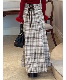 MERCURYDUO | オリジナルロービングチェックマーメイドスカート(スカート)