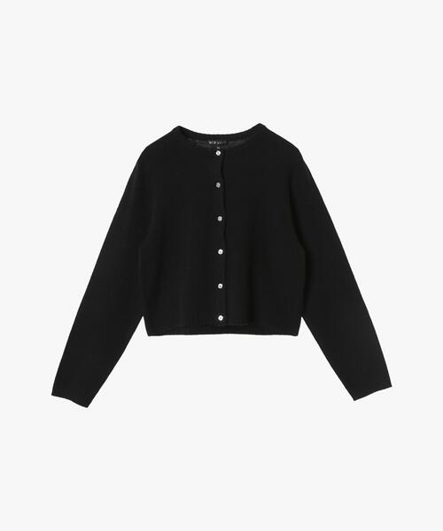 セール】ウール フラワーボタン カーディガン（カーディガン/ボレロ