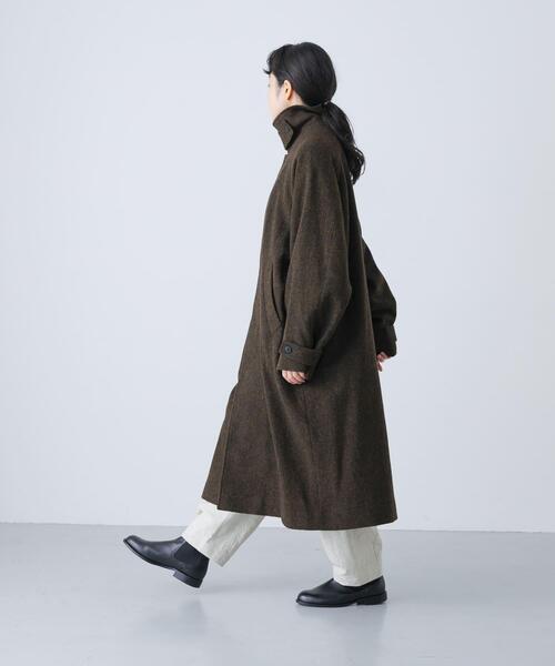 かぐれ(カグレ)の「『ユニセックス』Wool bal coat(その他アウター・レディース・ブラウン/ベージュ・2/1)」の15枚目の写真