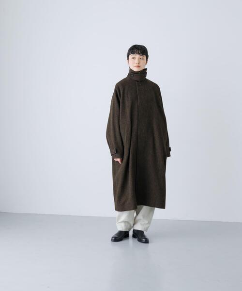 かぐれ(カグレ)の「『ユニセックス』Wool bal coat(その他アウター・レディース・ブラウン/ベージュ・2/1)」の16枚目の写真