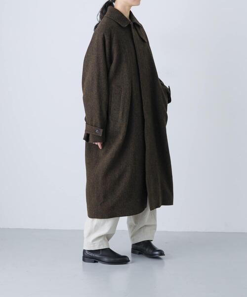 かぐれ(カグレ)の「『ユニセックス』Wool bal coat(その他アウター・レディース・ブラウン/ベージュ・2/1)」の17枚目の写真