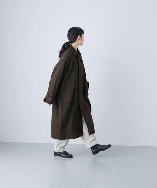 かぐれ(カグレ)の「『ユニセックス』Wool bal coat(その他アウター・レディース・ブラウン/ベージュ・2/1)」の20枚目の写真