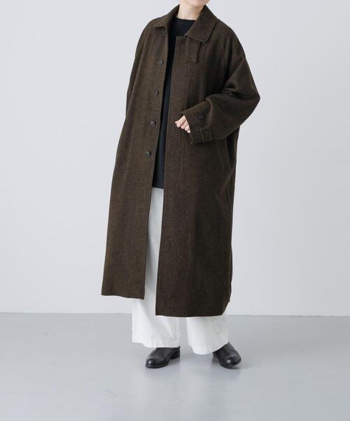 かぐれ(カグレ)の「『ユニセックス』Wool bal coat(その他アウター・レディース・ブラウン/ベージュ・2/1)」の21枚目の写真