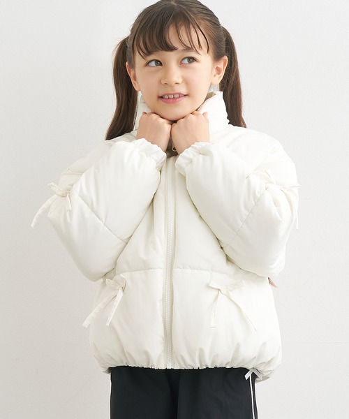キッズ 中綿リボンブルゾン（ブルゾン）｜coca（coca）（コカ）の