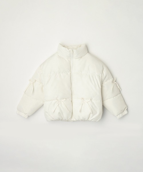 キッズ 中綿リボンブルゾン（ブルゾン）｜coca（coca）（コカ）の