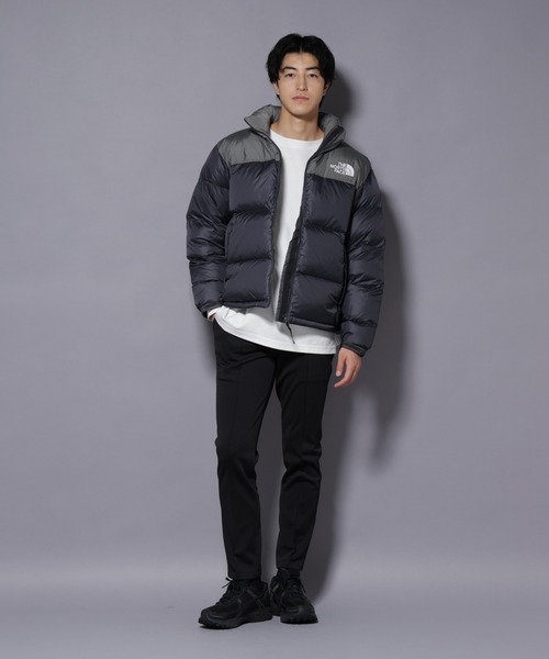 THE NORTH FACE(ザノースフェイス)の「THE NORTH FACE/Nuptse Jacket(ダウンジャケット/コート・メンズ・ブラック/グレー・L/M/S/XL)」の6枚目の写真