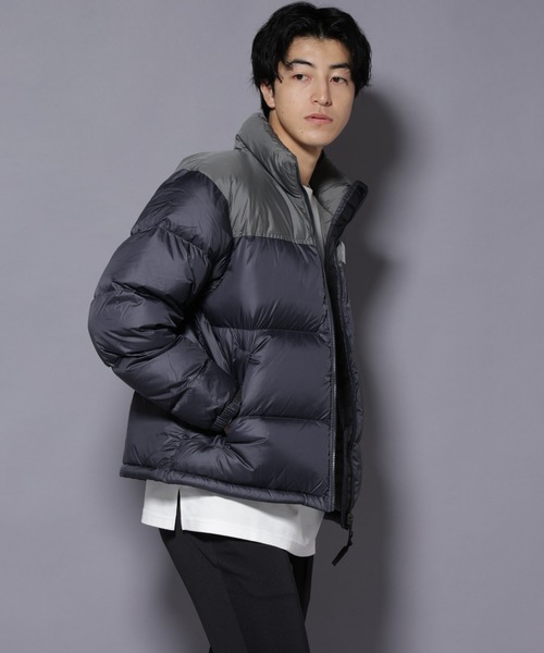 THE NORTH FACE(ザノースフェイス)の「THE NORTH FACE/Nuptse Jacket(ダウンジャケット/コート・メンズ・ブラック/グレー・L/M/S/XL)」の3枚目の写真