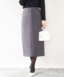 OFUON | スウェードライクナロースカート/洗える(スカート)