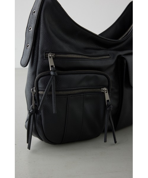 AZUL by moussy（アズールバイマウジー）の「アウトポケット2WAYショルダーバッグ（ショルダーバッグ・レディース・ブラウン/ブラック・FREE）」の11枚目の写真