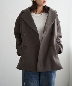 セール】リバーウールオーバーコート（チェスターコート