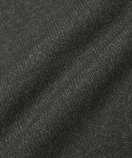 GARAGE OF GOOD CLOTHING（ガレージオブグッドクロージング）の「ポロ襟ニットプルオーバー（ニット/セーター・レディース・モカ/ブラック/チャコールグレー・FREE）」の16枚目の写真