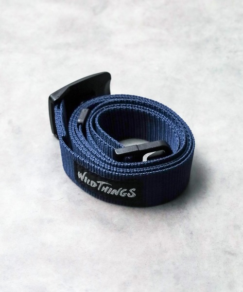 WILD THINGS（ワイルドシングス）の「【RES】【WILD THINGS】PP WEBBING BELT（ベルト・メンズ・グレー/ダークグリーン/グリーン/ピンク/サンドベージュ/イエロー/ネイビー/パープル/オリーブ/ブラック/ブルー・FREE）」の7枚目の写真