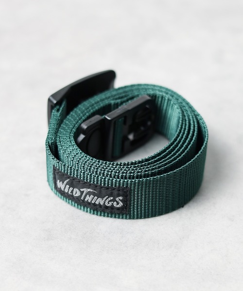 WILD THINGS（ワイルドシングス）の「【RES】【WILD THINGS】PP WEBBING BELT（ベルト・メンズ・グレー/ダークグリーン/グリーン/ピンク/サンドベージュ/イエロー/ネイビー/パープル/オリーブ/ブラック/ブルー・FREE）」の4枚目の写真