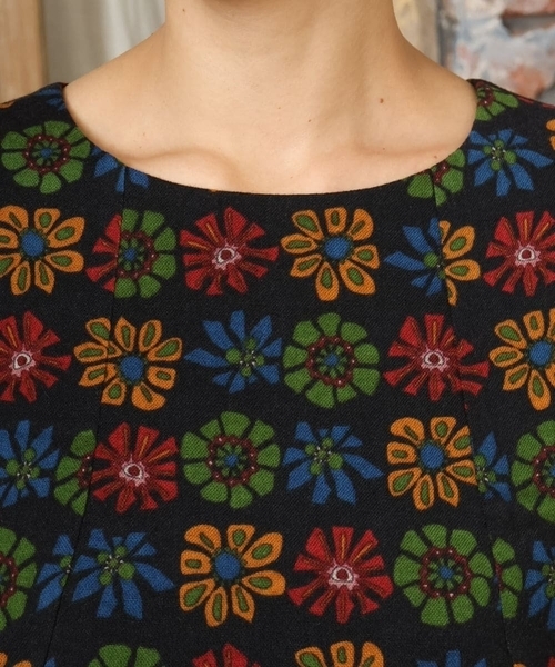 Calle Imperial フラワープリントワンピース（ワンピース