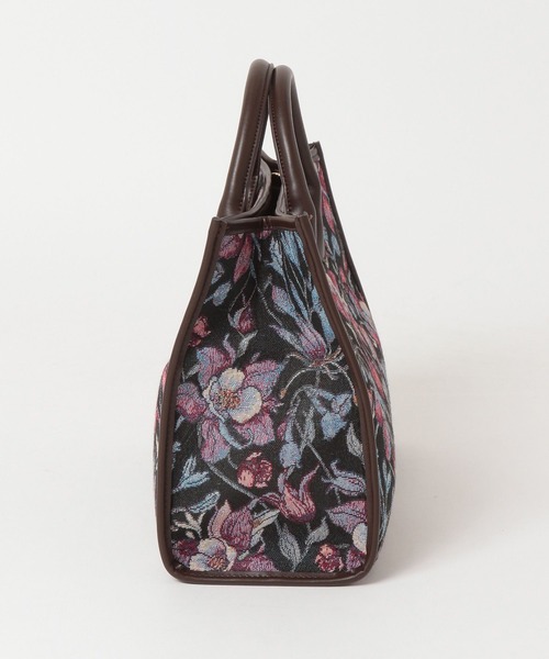 Andemiu(アンデミュウ)の「フラワージャガードスクエアトートバック605846(トートバッグ・レディース・ブラック/レッド・FREE)」の18枚目の写真