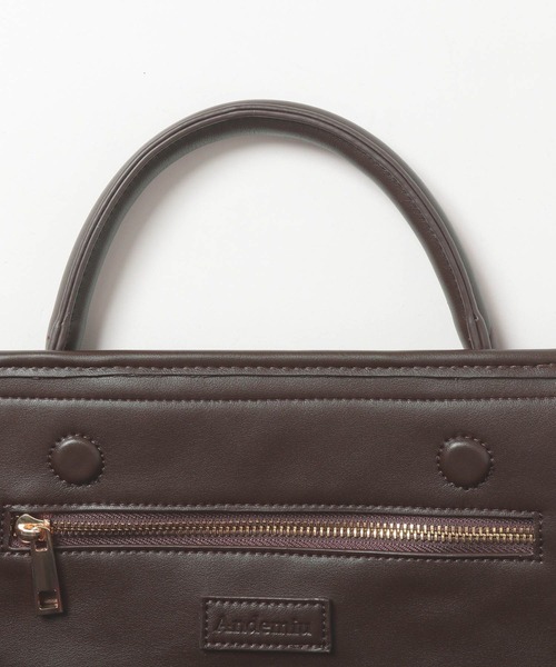 Andemiu(アンデミュウ)の「フラワージャガードスクエアトートバック605846(トートバッグ・レディース・ブラック/レッド・FREE)」の15枚目の写真