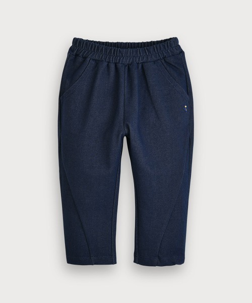 moimoln(モイモルン)の「キャットツイルデニムパンツ(その他パンツ・キッズ・ネイビー・90cm/100cm/110cm/120cm)」の2枚目の写真