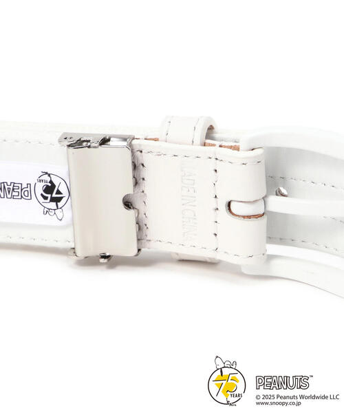 PEARLY GATES（パーリーゲイツ）の「【PEARLY GATES】【SNOOPY】アクリルテープベルト (UNISEX)（ベルト・レディース・ホワイト/ネイビー・FREE）」の7枚目の写真