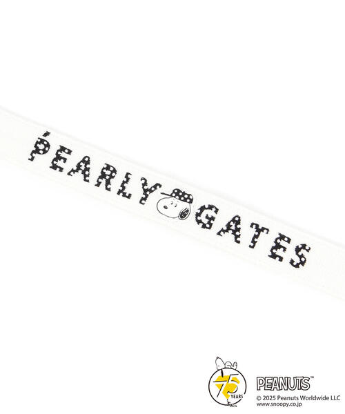 PEARLY GATES（パーリーゲイツ）の「【PEARLY GATES】【SNOOPY】アクリルテープベルト (UNISEX)（ベルト・レディース・ホワイト/ネイビー・FREE）」の9枚目の写真