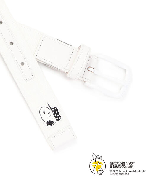 PEARLY GATES（パーリーゲイツ）の「【PEARLY GATES】【SNOOPY】アクリルテープベルト (UNISEX)（ベルト・レディース・ホワイト/ネイビー・FREE）」の10枚目の写真
