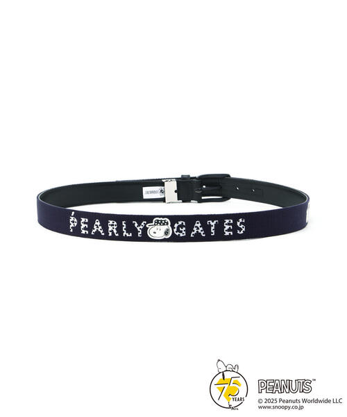 PEARLY GATES（パーリーゲイツ）の「【PEARLY GATES】【SNOOPY】アクリルテープベルト (UNISEX)（ベルト・レディース・ホワイト/ネイビー・FREE）」の11枚目の写真