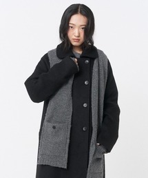 Miseki SEOUL（ミセキソウル）の「HOODIE POCKET KNIT MUFFLER（マフラー）」
